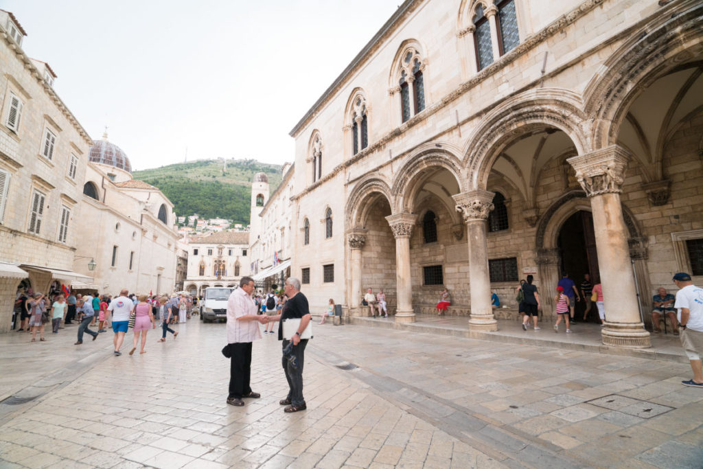 Straßen in Dubrovnik